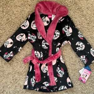 Disney Jr. Minnie Mouse Toddler Girls Robe Size: 4T
